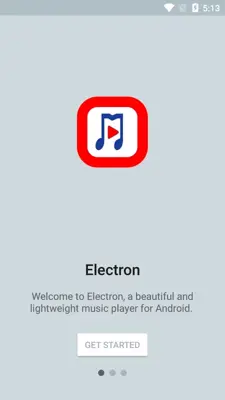 Electron Music Player android App screenshot 4